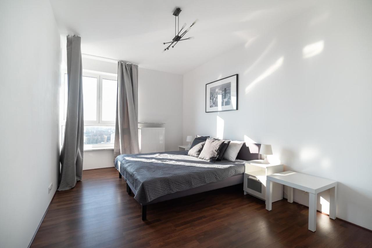 Appartement View Of The City Skyline Warschau